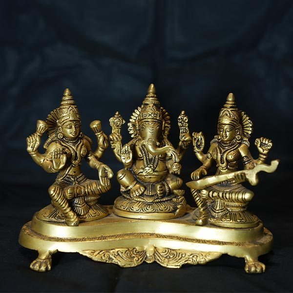 Hindu Idols Decorative Piece Brass