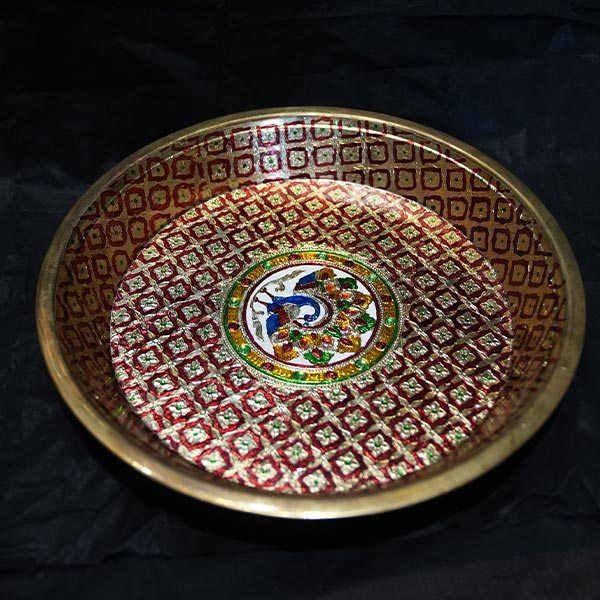 Meenakari Plate