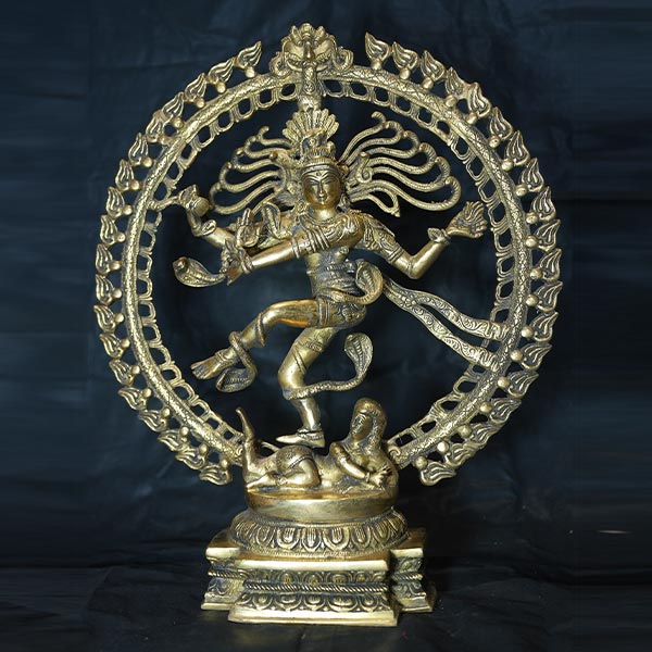 Statue of Brass Decorative Hindu Idol